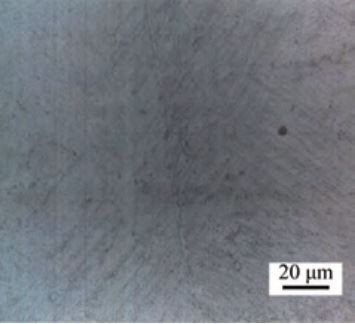 Microstructure of weld zone