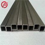 Titaanist ristkülikukujuline toru